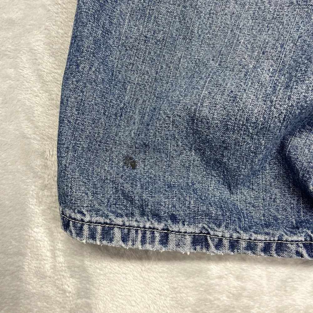 Lee Carpenter Shorts Mens 32 Blue Denim Utility Pockets Hammer Loop 2195207 - Picture 6 of 6